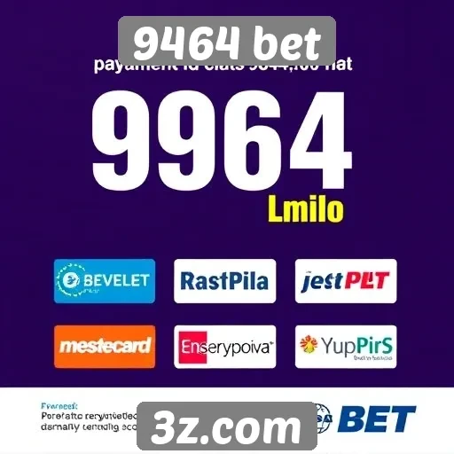 Métodos de pagamento aceitos no 9464 bet